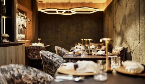 Innenansicht des Restaurants im Naturhotel Bütgenbacher Hof
