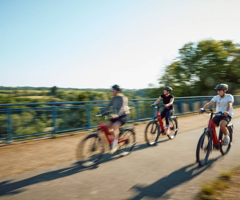Vennbahn & RAVeL- fietsroutes -  Bütgenbacher Hof