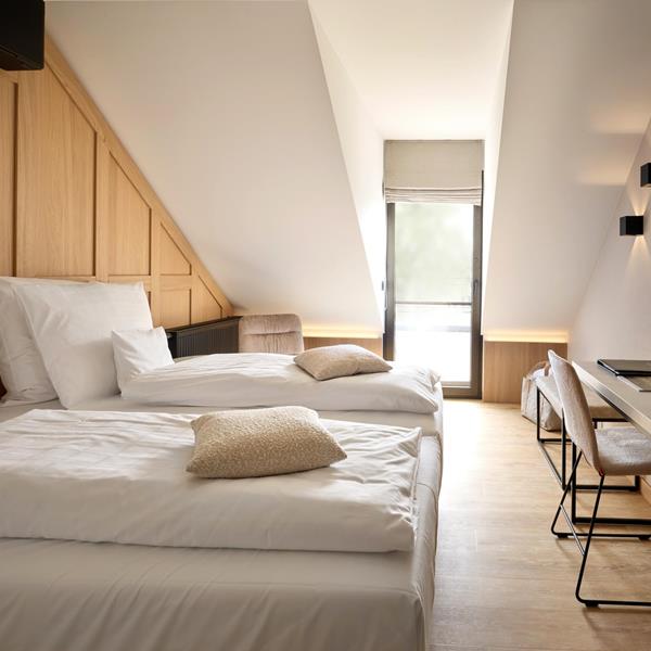 Doppelzimmer "Heimatgefühl" mit Dachterrasse